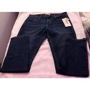 Goodthreads Athletic Fit Straight Blue Jeans Mens 35 W x 34 L